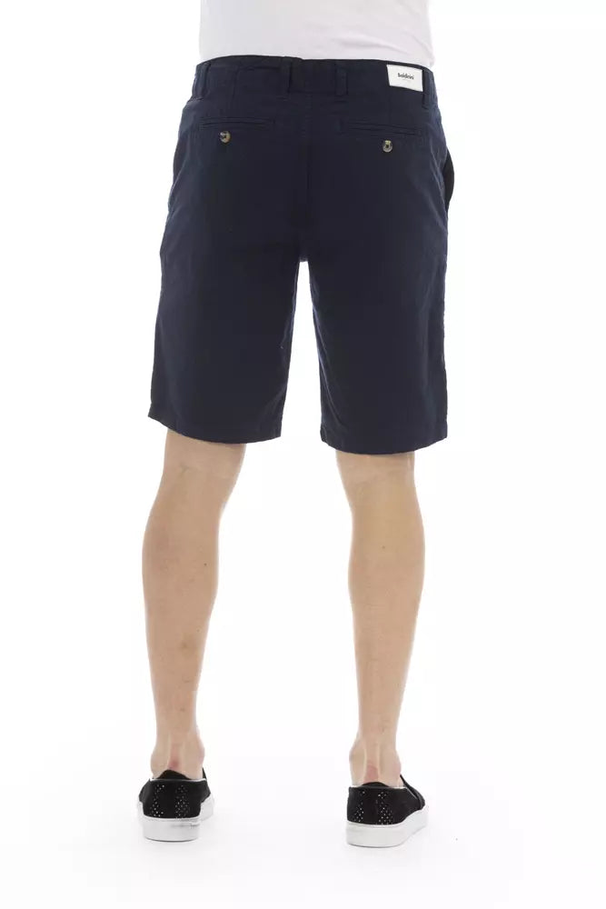 Bermudas de algodón azul Baldinini Trend para hombre