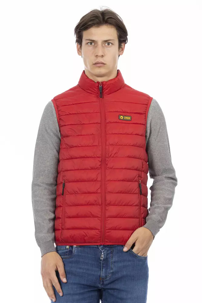 Chaqueta sin mangas de poliéster rojo para hombre de Ciesse Outdoor