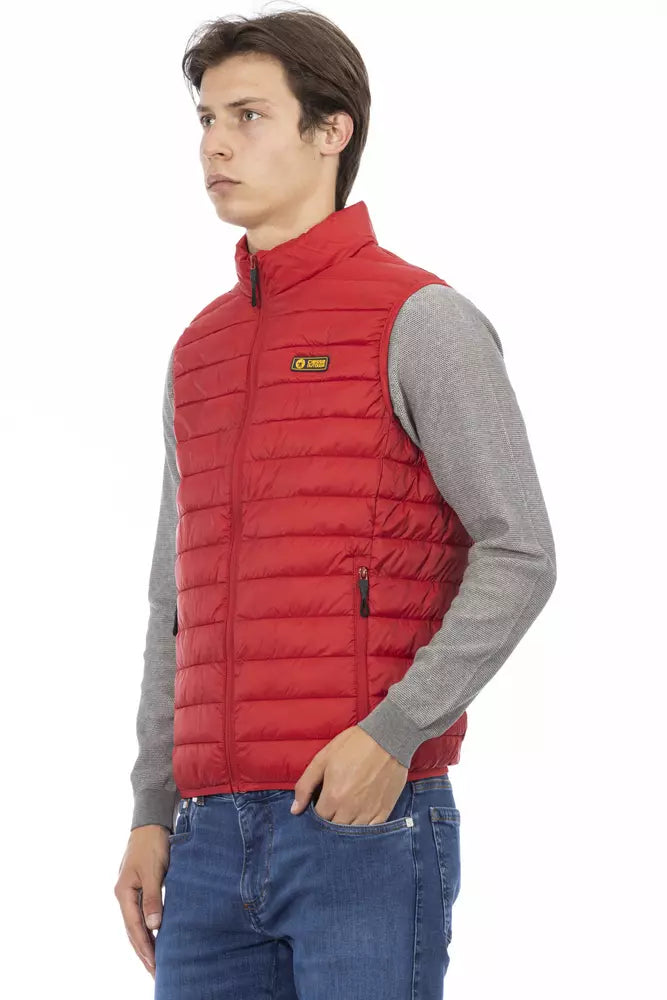 Chaqueta sin mangas de poliéster rojo para hombre de Ciesse Outdoor