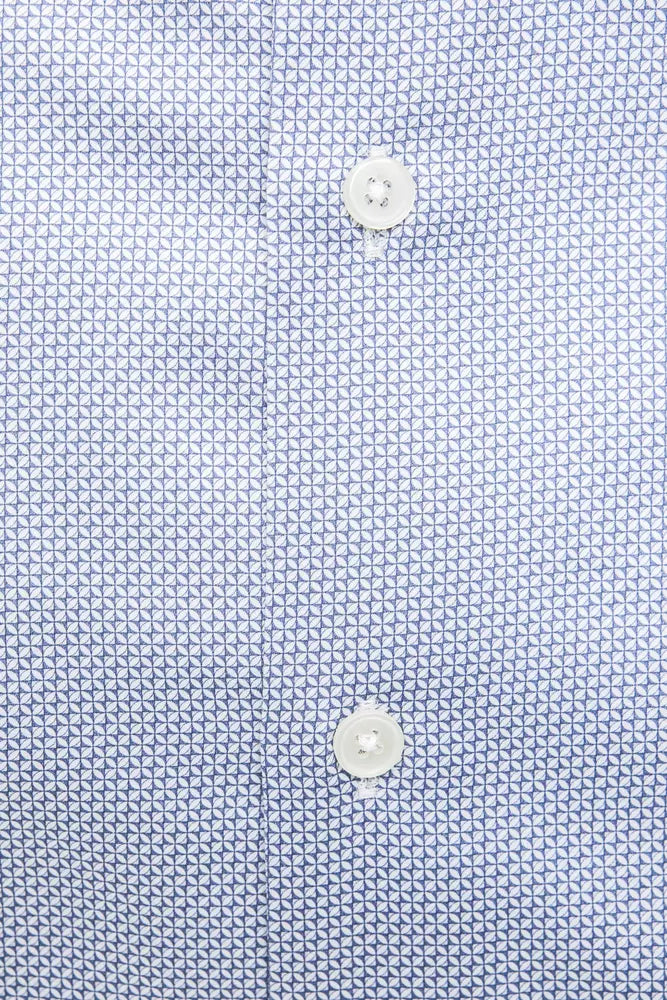 Camisa de algodón azul claro para hombre de Robert Friedman