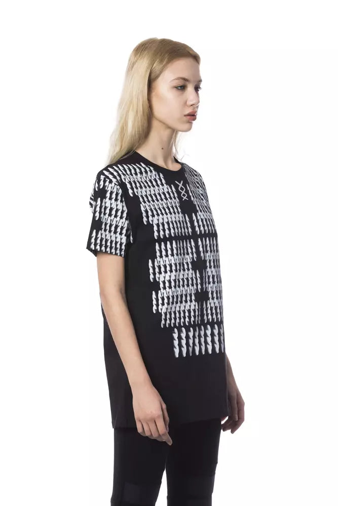 Camiseta de algodón negra para hombre de Nicolo Tonetto