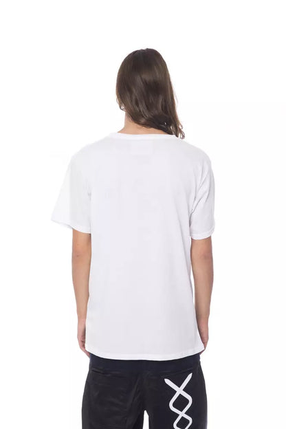 Camiseta de hombre de algodón blanca Nicolo Tonetto