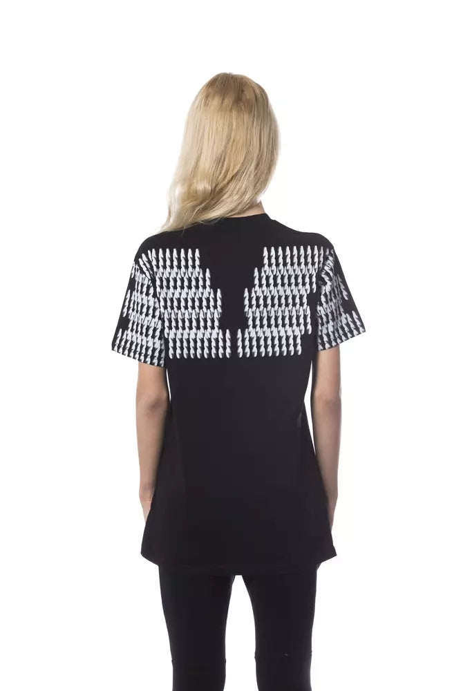 Camiseta de algodón negra para hombre de Nicolo Tonetto
