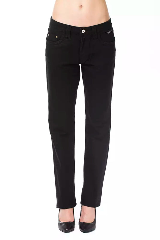 Pantalones de mujer Ungaro Fever de algodón negro