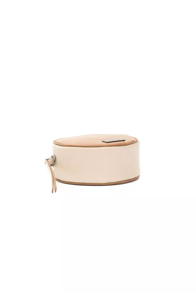 Bolso bandolera de piel marrón para mujer Pompei Donatella