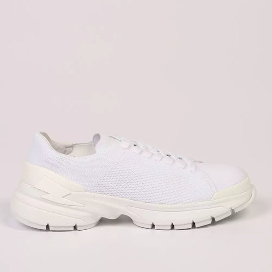 Zapatillas de hombre Neil Barrett de tejido blanco