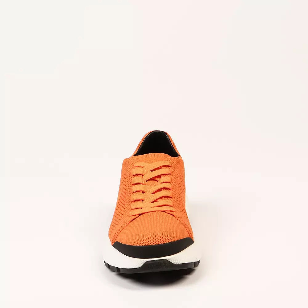 Zapatillas de hombre de tejido naranja Neil Barrett