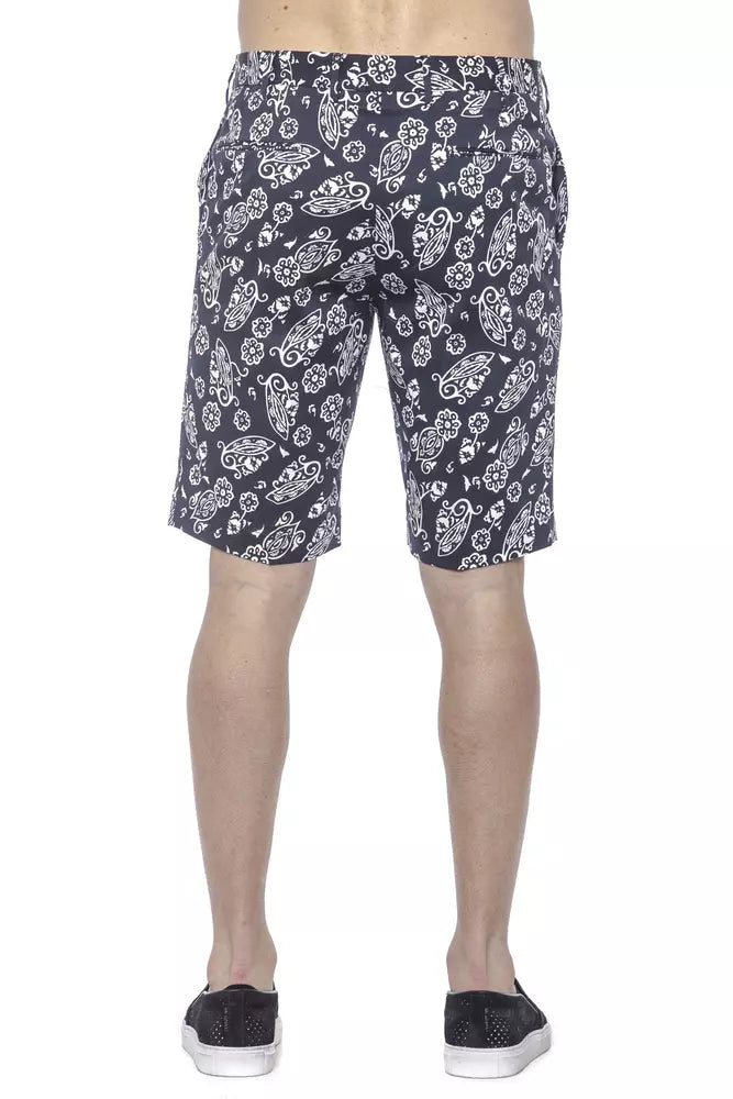 Bermudas de algodón azul PT Torino para hombre