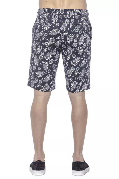 Bermudas de algodón azul PT Torino para hombre