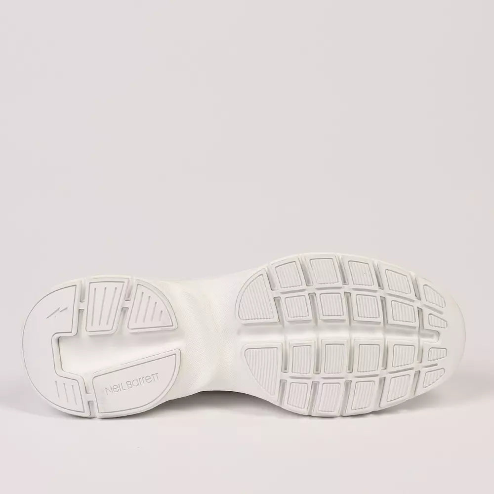 Zapatillas de hombre Neil Barrett de tejido blanco