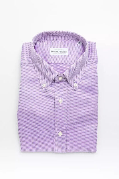 Camisa de algodón rosa para hombre de Robert Friedman