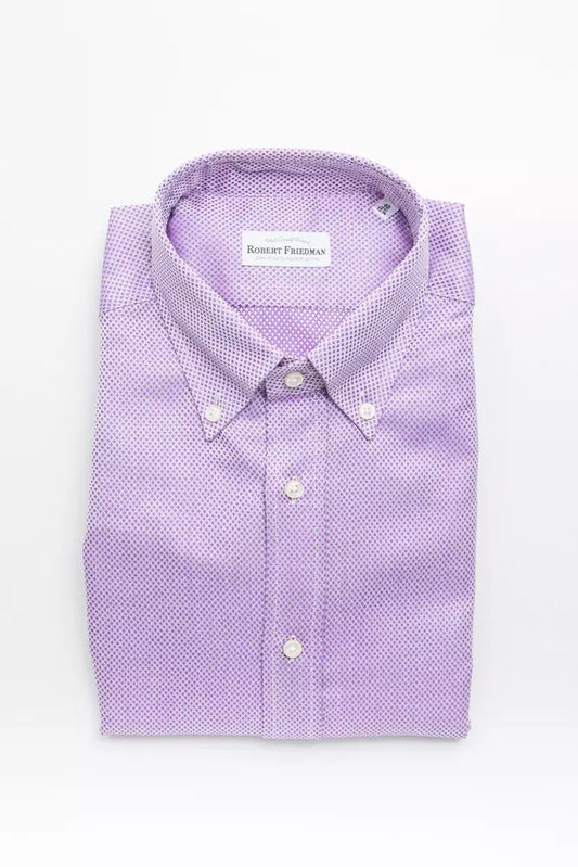 Camisa de algodón rosa para hombre de Robert Friedman