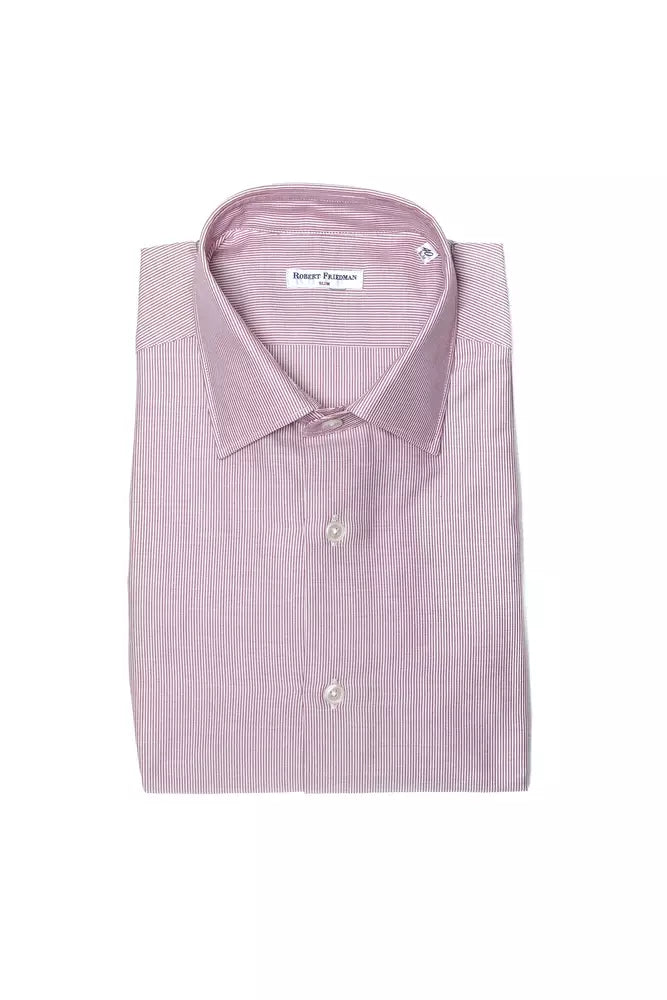 Camisa de algodón rosa para hombre de Robert Friedman