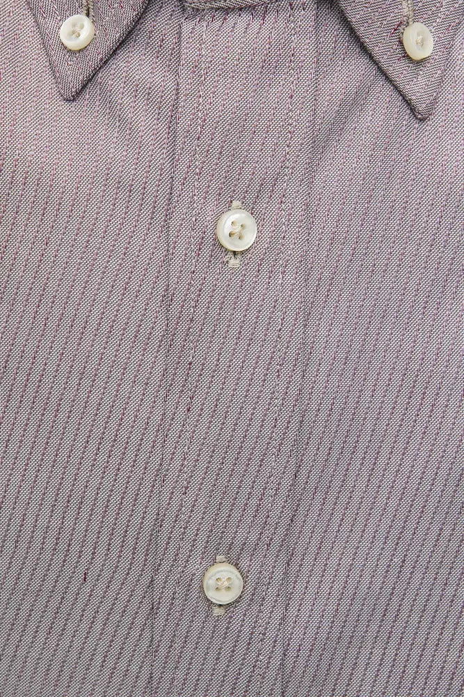 Camisa de algodón beige para hombre de Robert Friedman