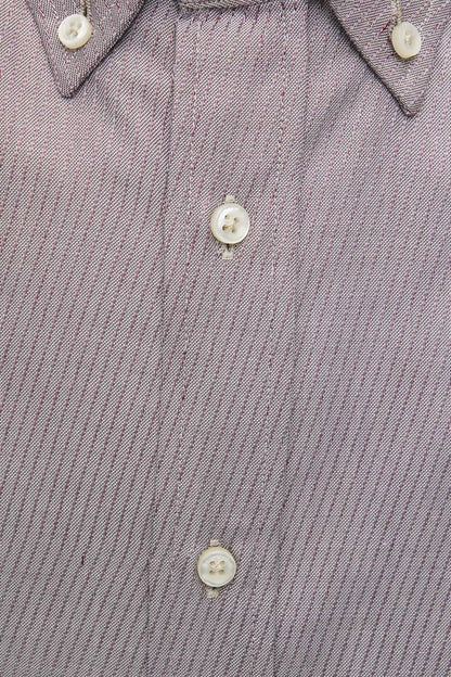 Camisa de algodón beige para hombre de Robert Friedman