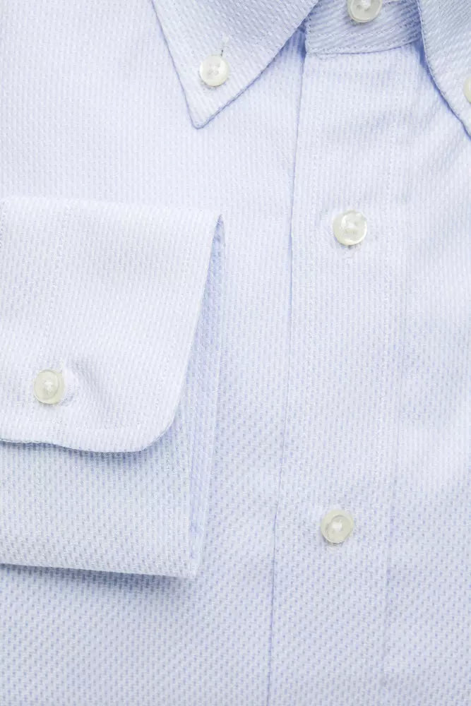 Camisa de algodón azul claro para hombre de Robert Friedman