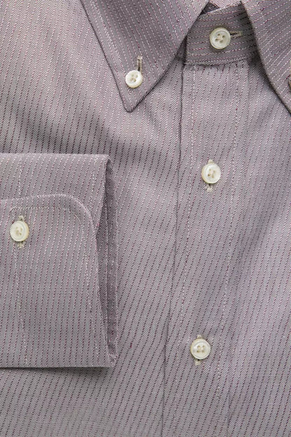 Camisa de algodón beige para hombre de Robert Friedman