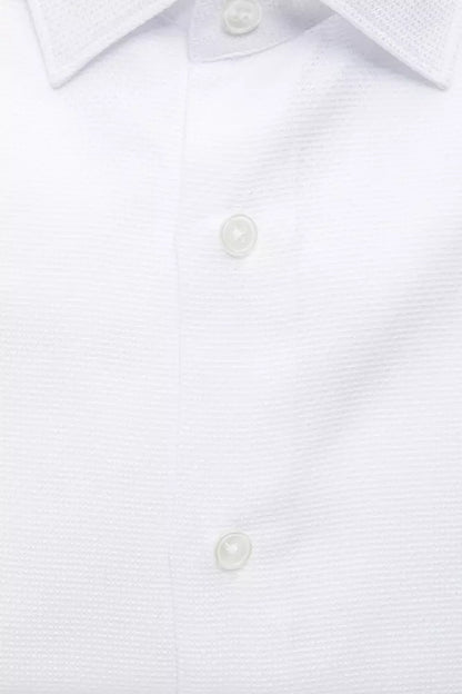 Camisa de algodón blanca para hombre de Robert Friedman