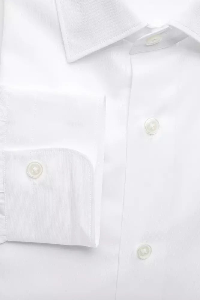 Camisa de algodón blanca para hombre de Robert Friedman