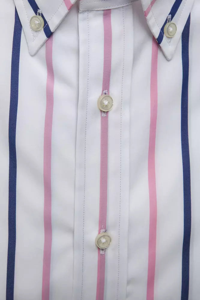 Camisa de algodón blanca para hombre de Robert Friedman