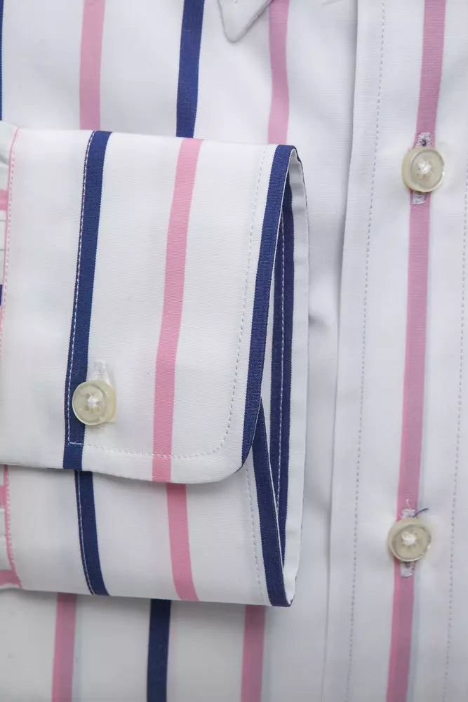 Camisa de algodón blanca para hombre de Robert Friedman