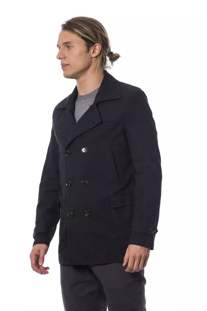 Blazer de algodón azul Verri para hombre