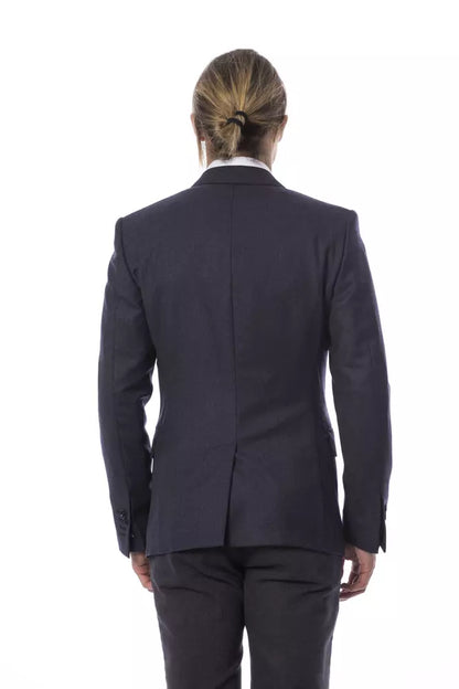 Blazer de lana azul Verri para hombre