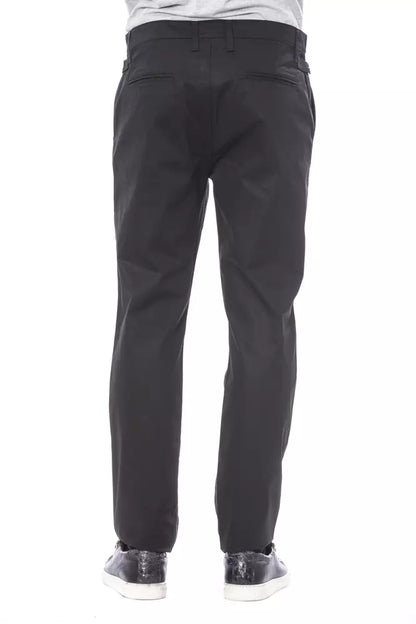 Pantalón de algodón negro Verri para hombre