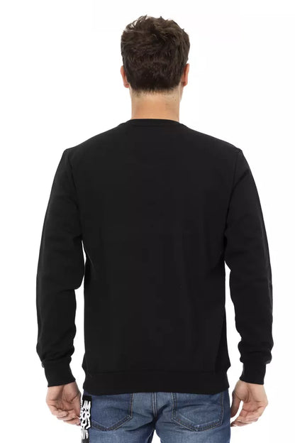 Suéter de algodón negro para hombre de Automobili Lamborghini