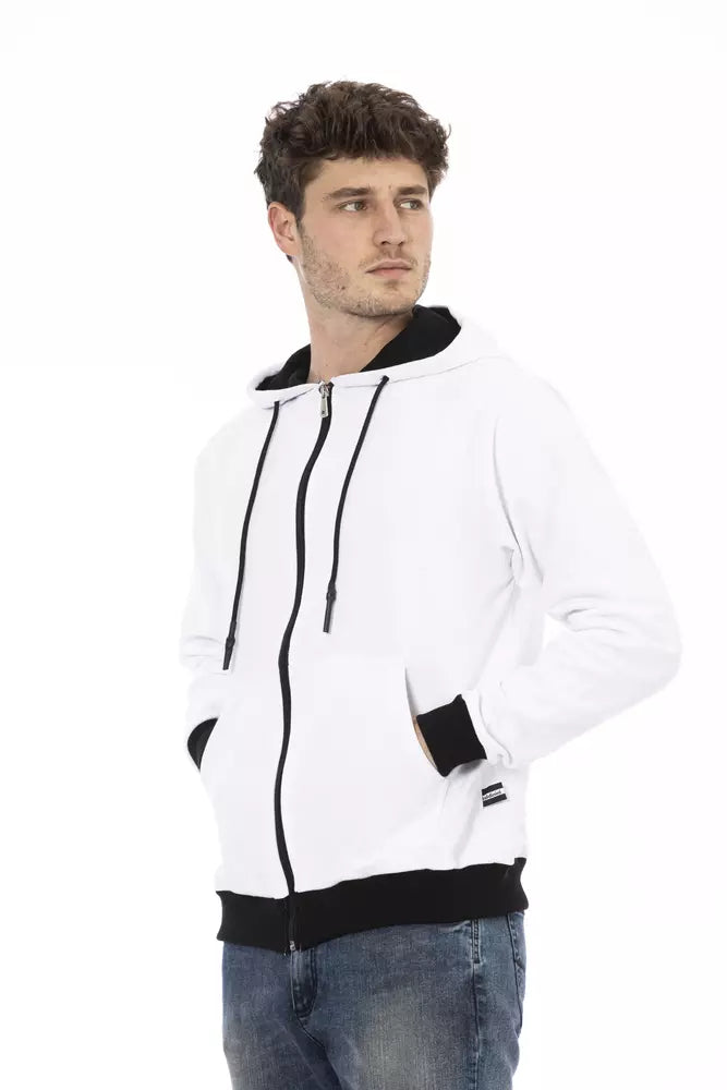 Jersey de algodón blanco para hombre Baldinini Trend