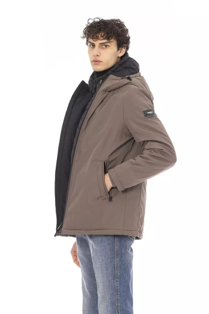 Baldinini Trend Chaqueta Hombre Poliéster Beige