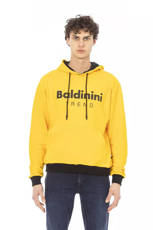 Jersey de algodón amarillo para hombre Baldinini Trend