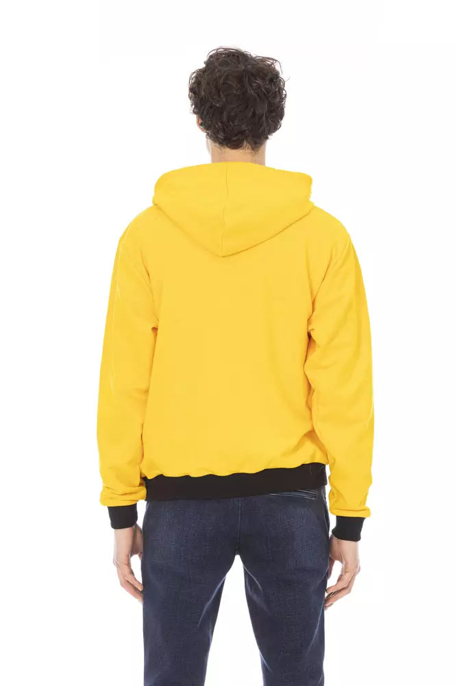 Jersey de algodón amarillo para hombre Baldinini Trend