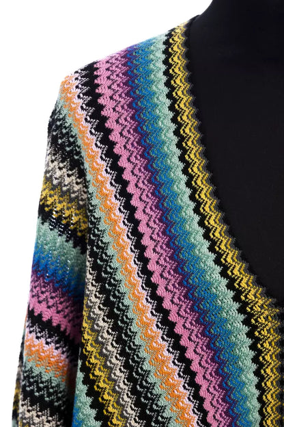 Poncho de lana multicolor para mujer de Missoni