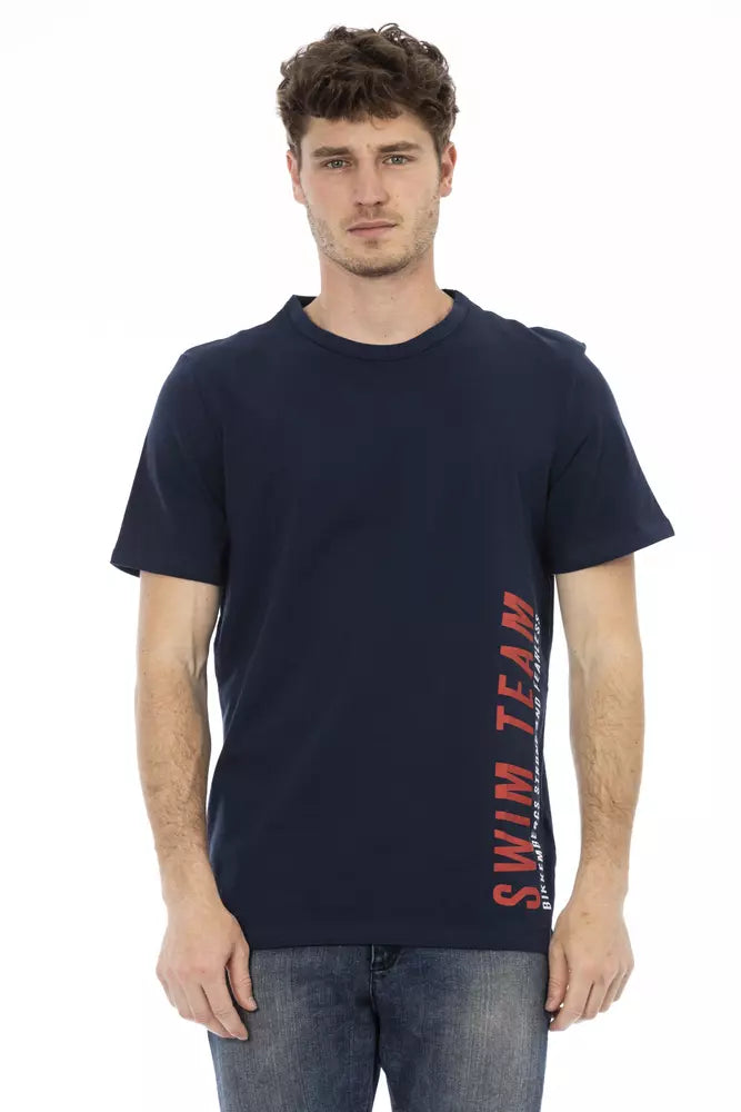 Camiseta de algodón para hombre del ejército Bikkembergs