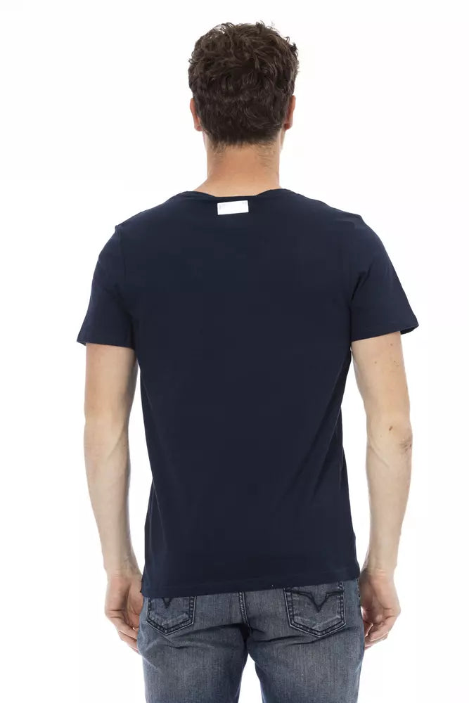 Camiseta de algodón para hombre del ejército Bikkembergs