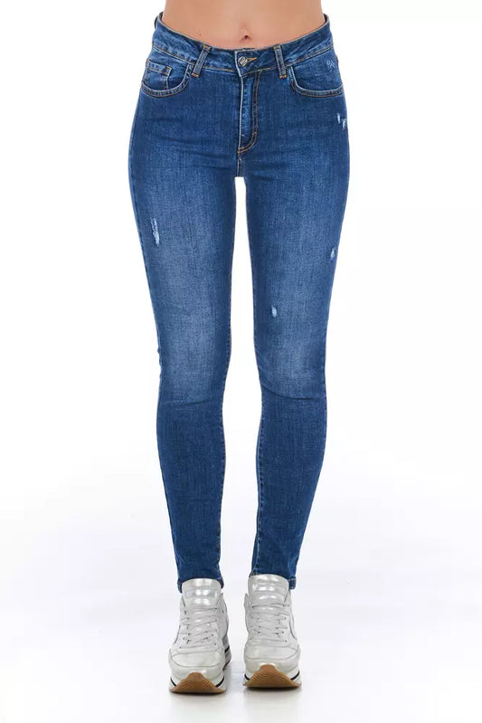 Vaqueros azules de mujer Frankie Morello Denim