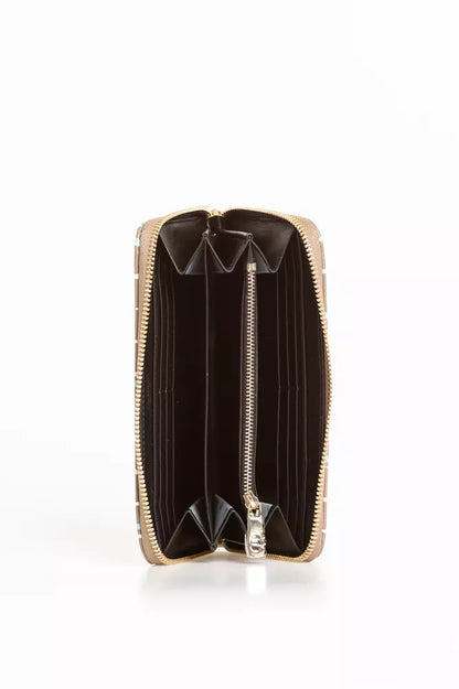 Cartera Trussardi de piel beige para mujer