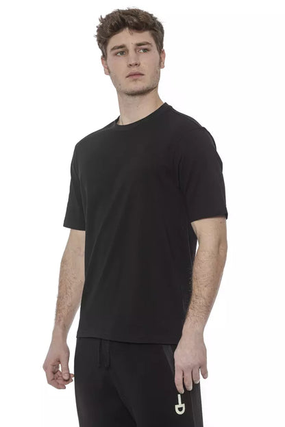 Camiseta de algodón negra Tond para hombre