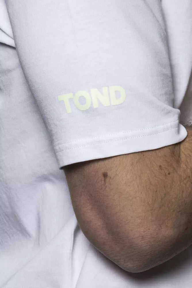 Camiseta de algodón blanca Tond para hombre