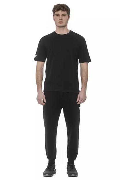Camiseta de algodón negra Tond para hombre