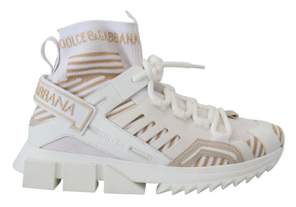 Elegant White Beige SORRENTO Sneakers