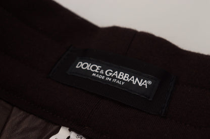 Pantalones jogger auténticos e impresionantes de Dolce &amp; Gabbana en marrón