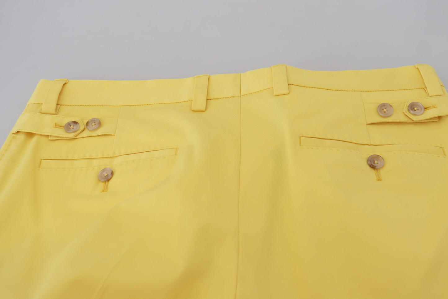 Pantalones de algodón amarillo besado por el sol de Dolce &amp; Gabbana