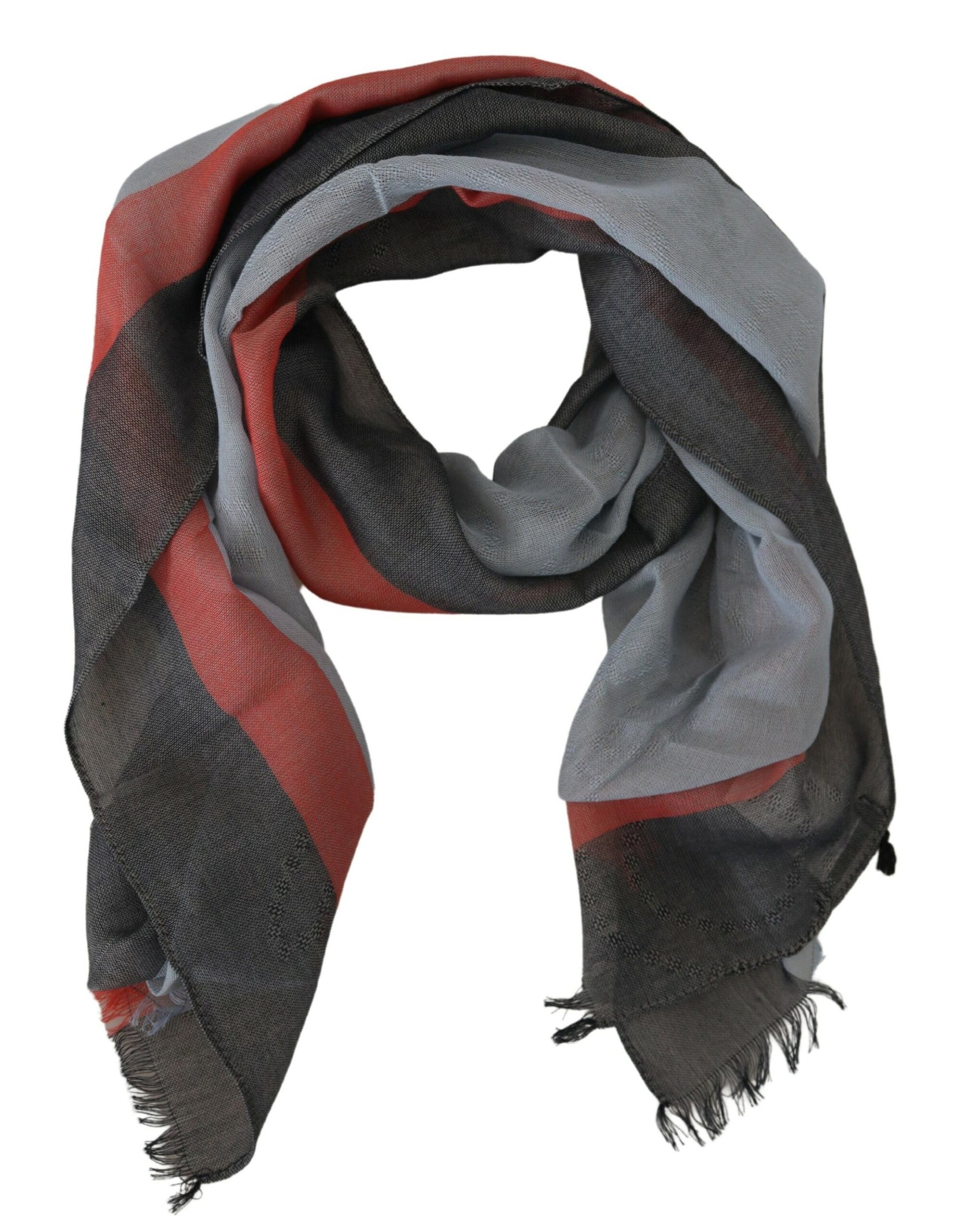 Bufanda de lujo para hombre de algodón multicolor
