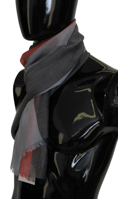 Bufanda de lujo para hombre de algodón multicolor