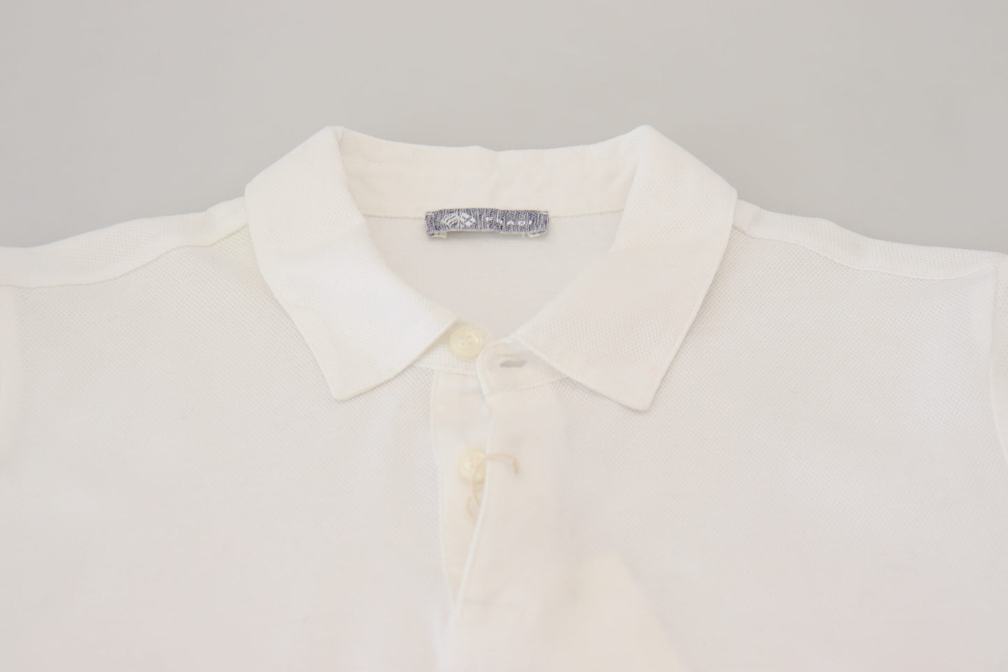 FRADI Elegante polo de algodón blanco
