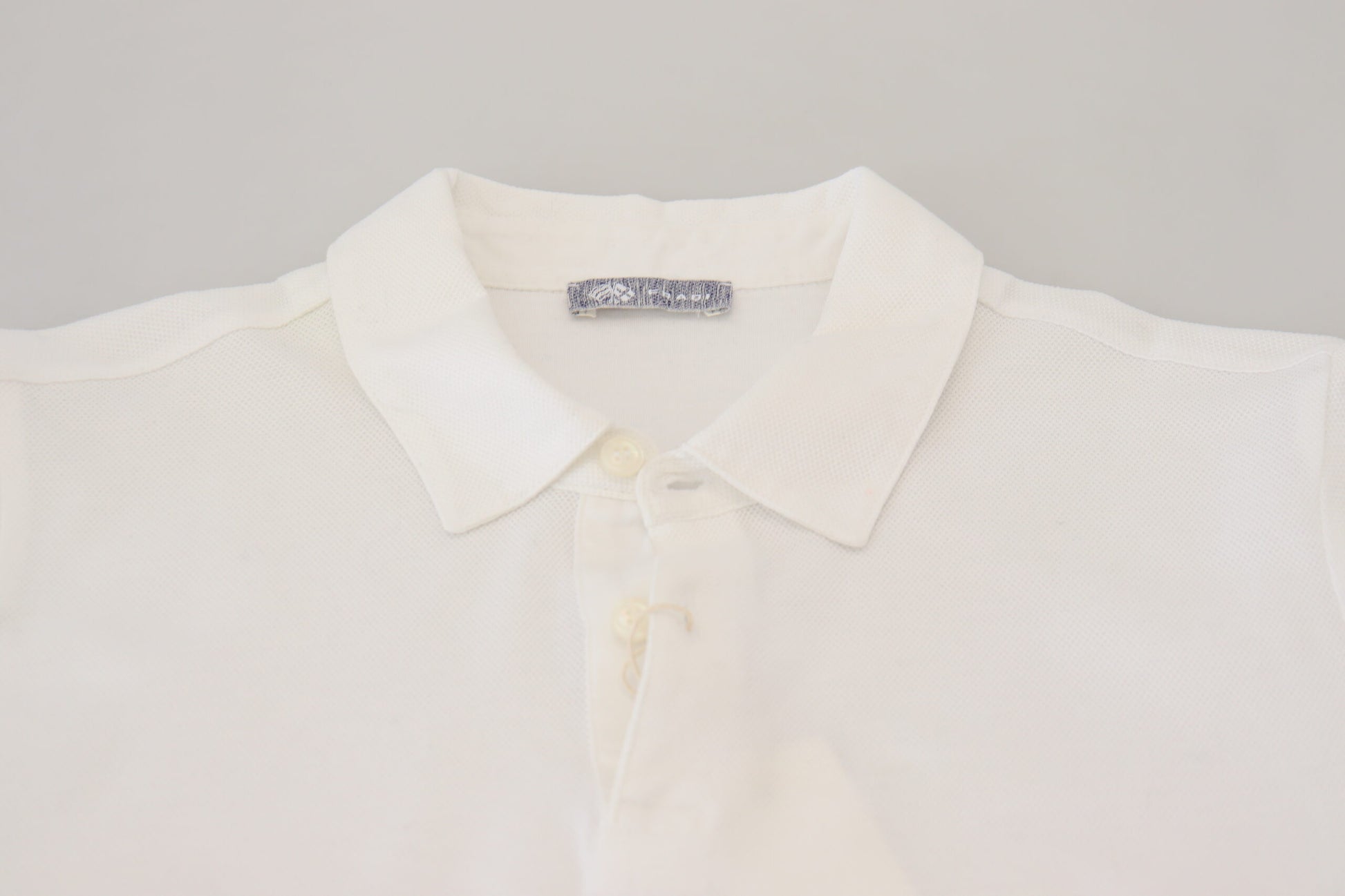 FRADI Elegante polo de algodón blanco