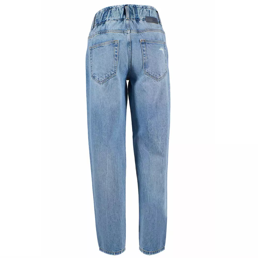 Yes Zee Blue Cotton Women's Jean