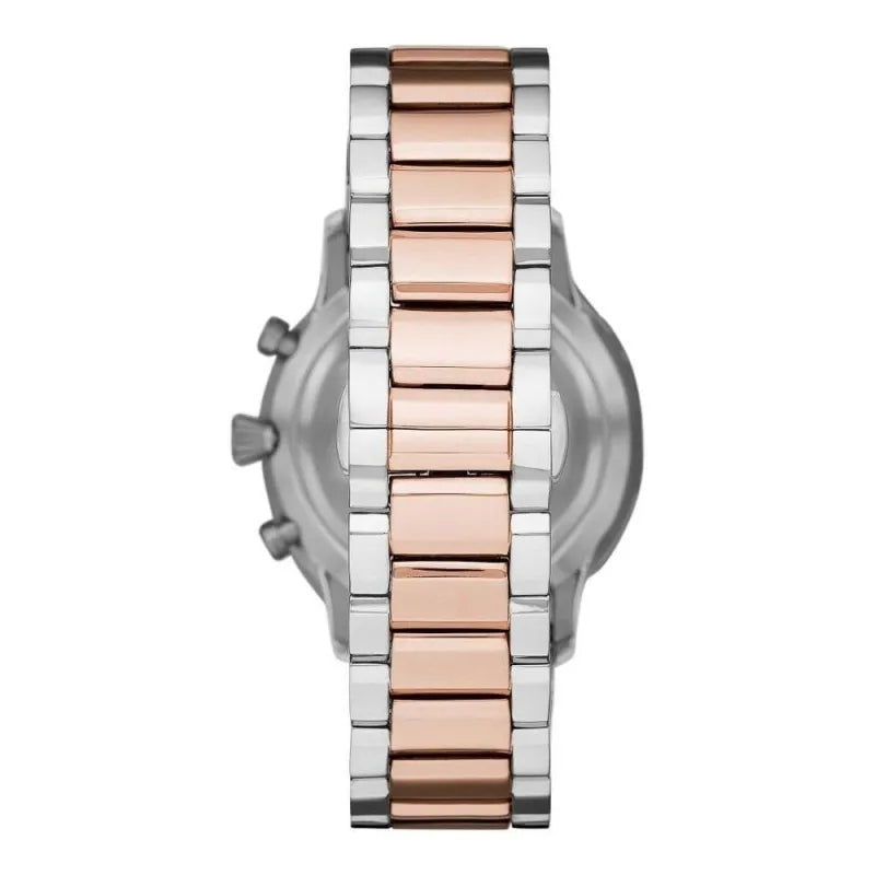 Reloj elegante de dos tonos Emporio Armani para hombre